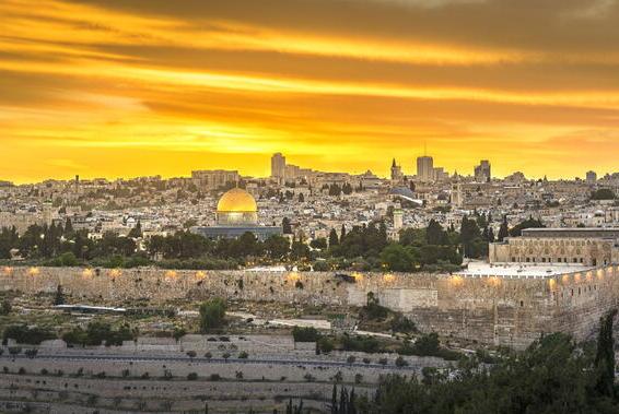 Israeli sunset